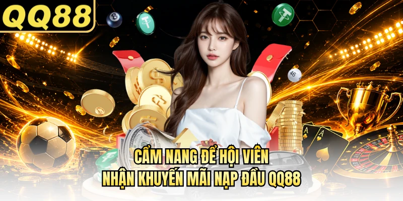 Cẩm nang để hội viên nhận khuyến mãi nạp đầu QQ88
