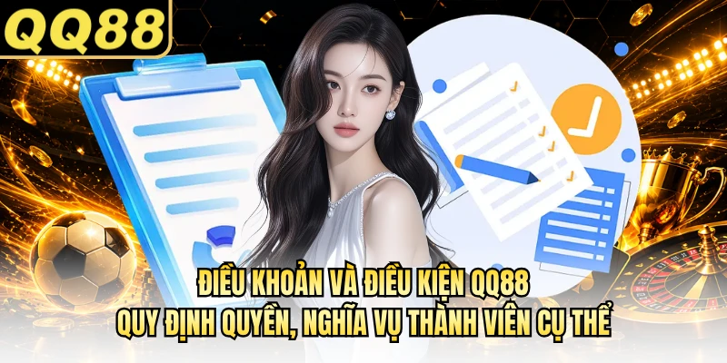 Điều khoản và điều kiện QQ88 quy định quyền, nghĩa vụ thành viên cụ thể