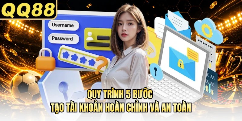 Quy trình 5 bước tạo tài khoản hoàn chỉnh và an toàn