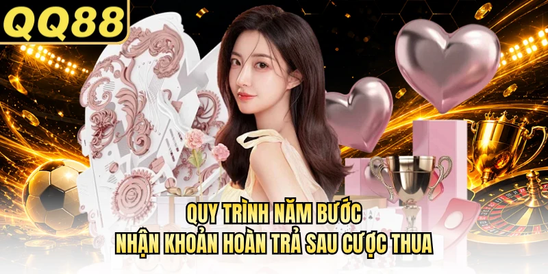 Quy trình năm bước nhận khoản hoàn trả sau cược thua