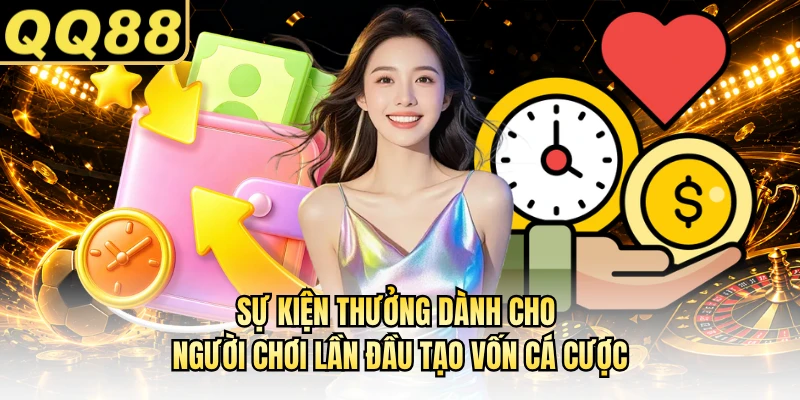 Sự kiện thưởng dành cho người chơi lần đầu tạo vốn cá cược